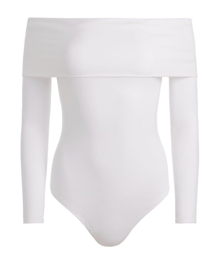 Alice + Olivia NWT Elia Bodysuit in Off White - Size Medium (Retails $225)