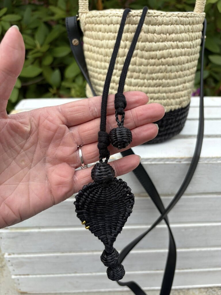 Cuyana Toquilla Mini Bucket Bag (Retails for $248)