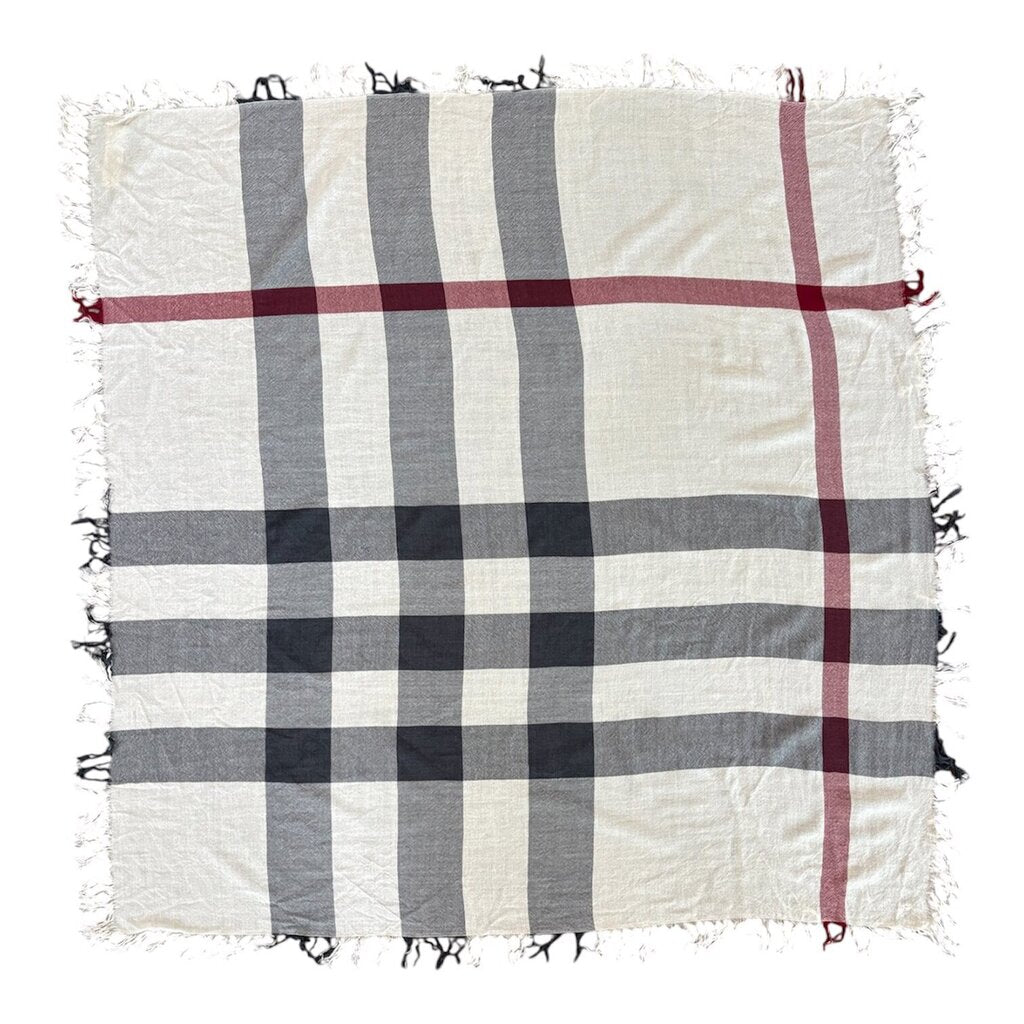 Burberry House Check Extra Fine Merino Wool Scarf