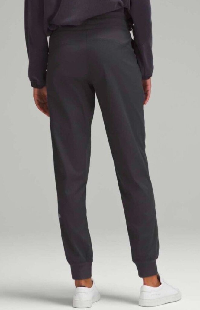 Lululemon Dance Studio Mid Rise Full Length Jogger In Graphite Grey - Size Small