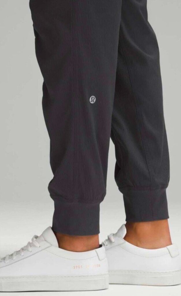 Lululemon Dance Studio Mid Rise Full Length Jogger In Graphite Grey - Size Small
