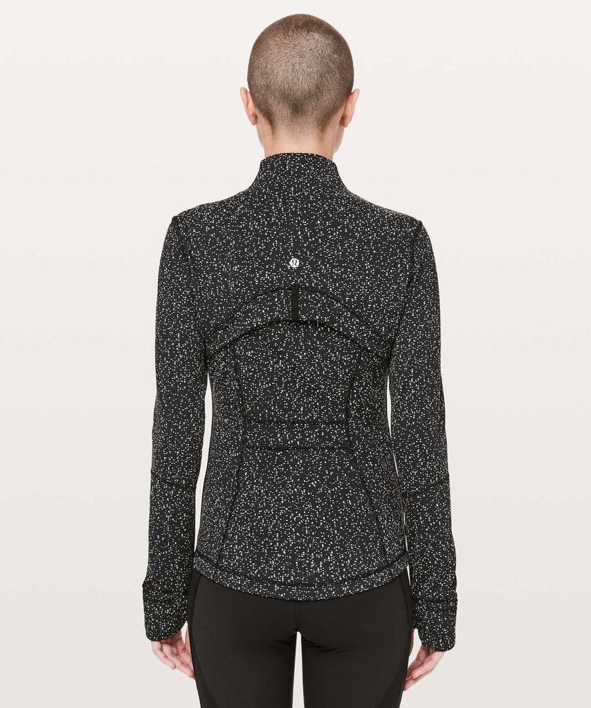 Lululemon Define Jacket in Magnetized Jacquard Black White - Size 8(Retails $118)