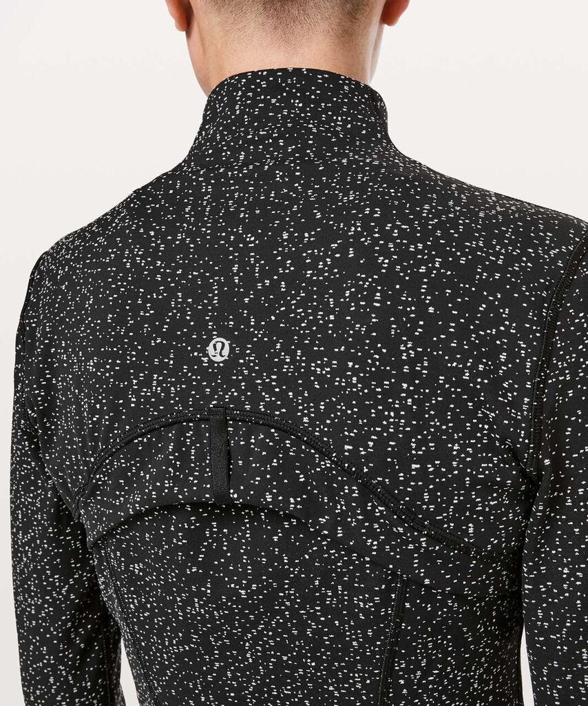 Lululemon Define Jacket in Magnetized Jacquard Black White - Size 8(Retails $118)