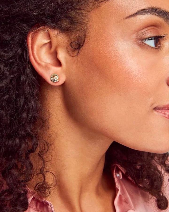 Kendra Scott Presleigh Love Knot Stud Earrings (Retails for $60)
