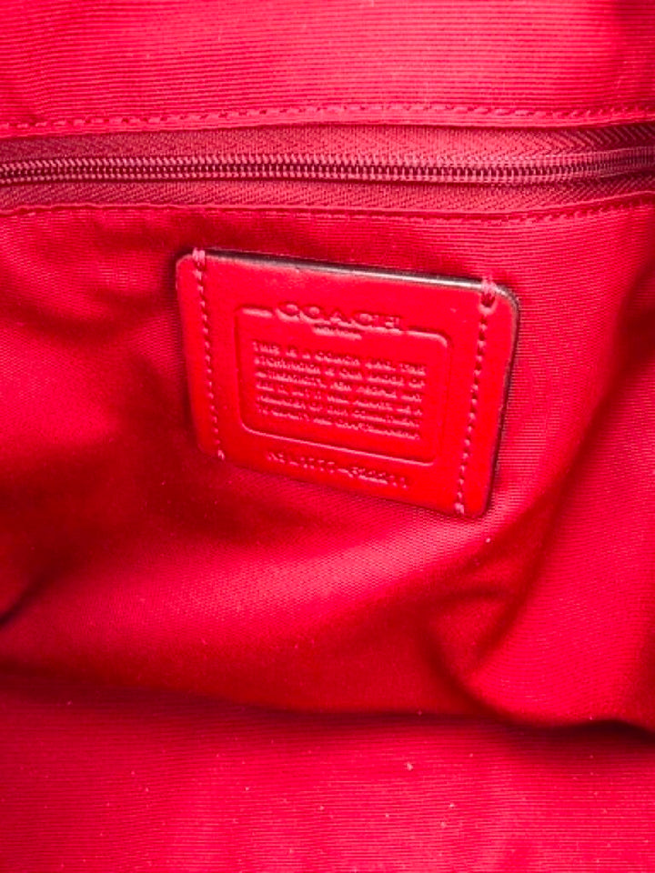 Coach Ava Chain Pebble Leather Tote (Retails for $395)