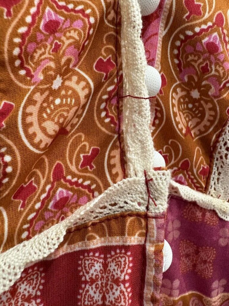 Choklate Boho Maxi Dress - Size Medium