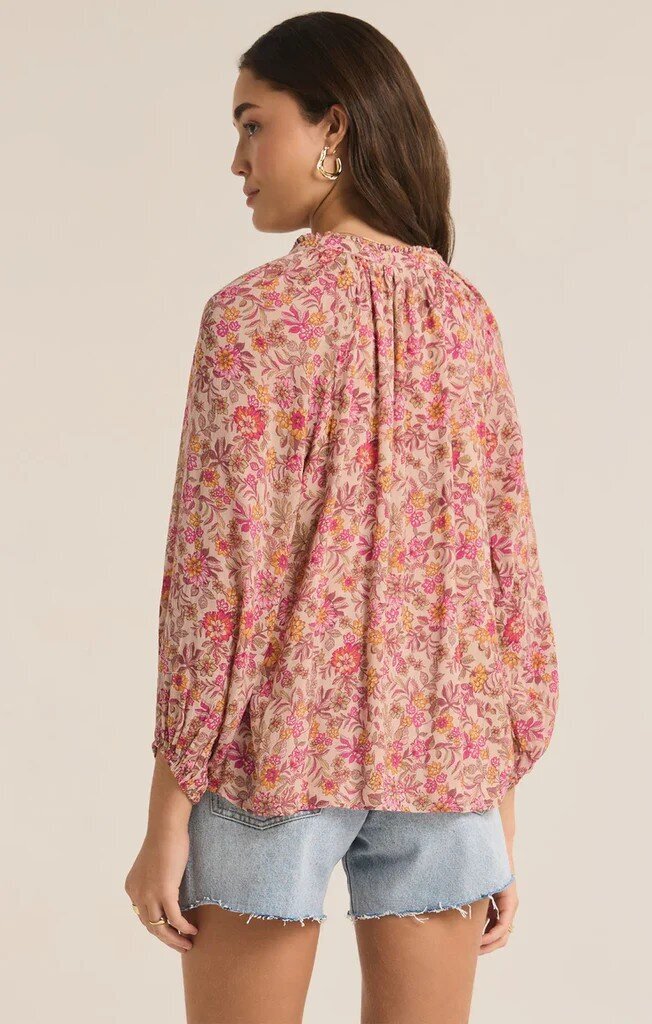 Z Supply NWT Carine Top In Lima Floral - Size Small