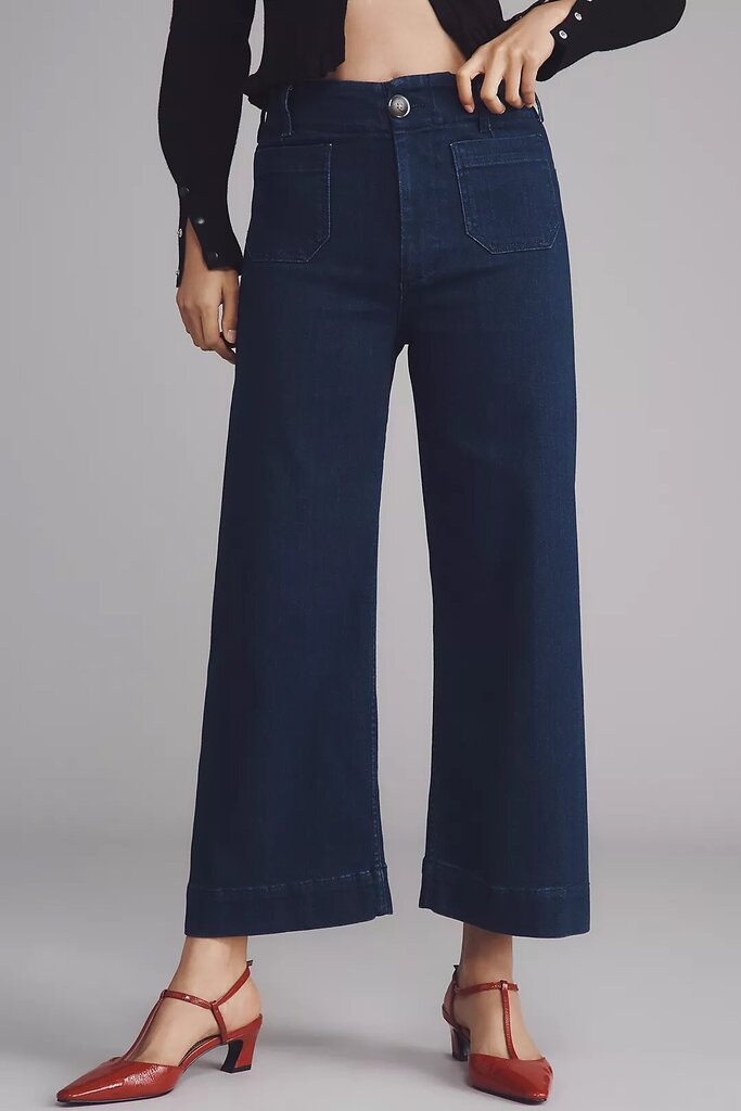 Maeve Colette Crop Wide-Leg pants - Size 31