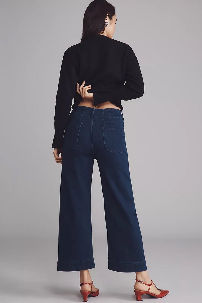 Maeve Colette Crop Wide-Leg pants - Size 31