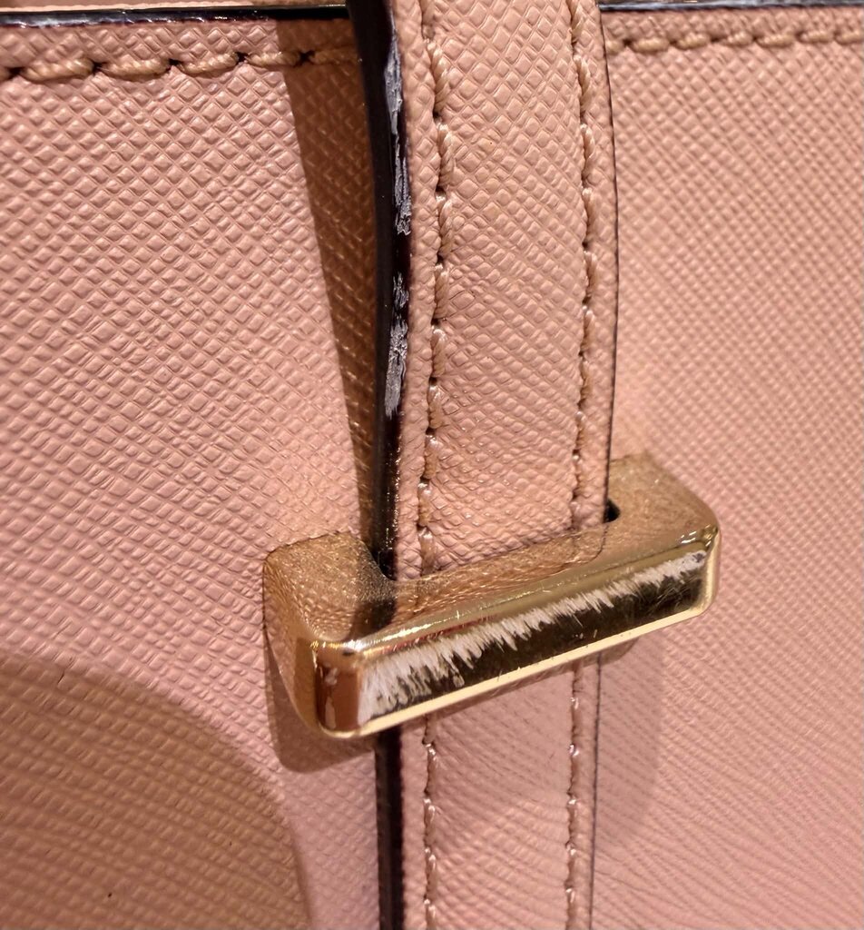 Kate Spade Saffiano Leather Top Handle Bag (Retails for $125)