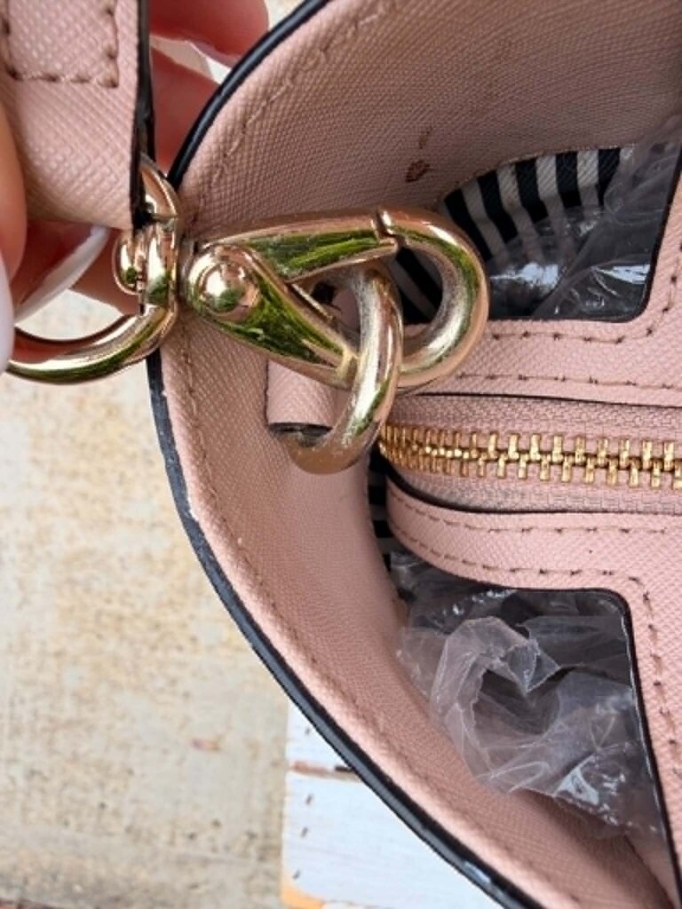 Kate Spade Saffiano Leather Top Handle Bag (Retails for $125)