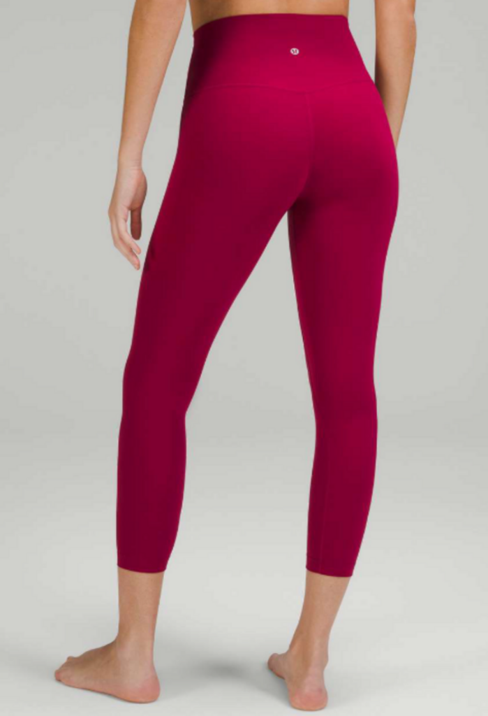 Lululemon Align High-Rise Crop 23" in Passionate - Size 6