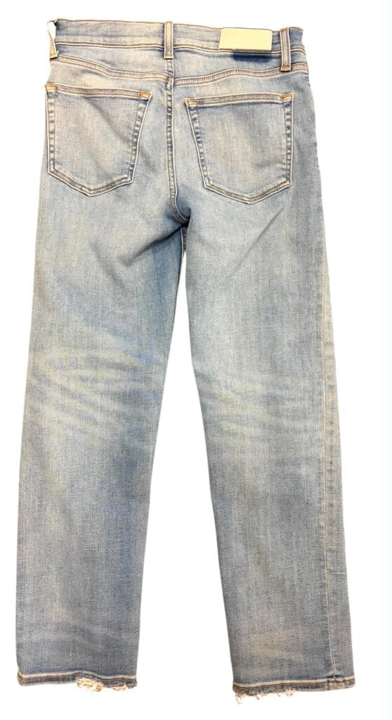 Re/Done Mid-Rise Stovepipe Jeans in Hacienda - Size 27