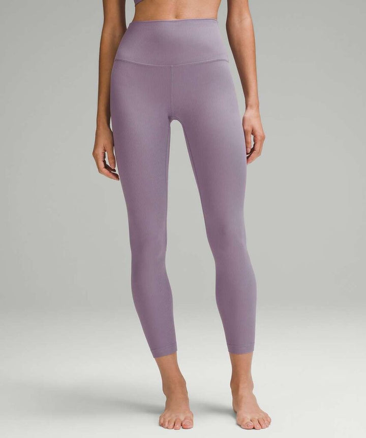 Lululemon Align Ribbed High-Rise Pant 25" (Retails for $118) - Size 4