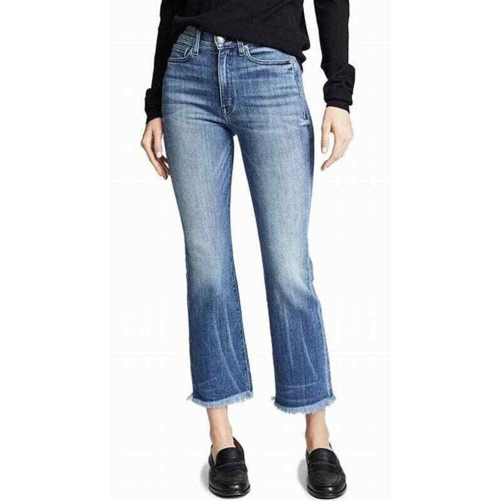 AYR The Bomb Pop Straight Leg Raw Hem Jeans - Size 26