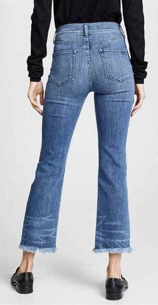AYR The Bomb Pop Straight Leg Raw Hem Jeans - Size 26