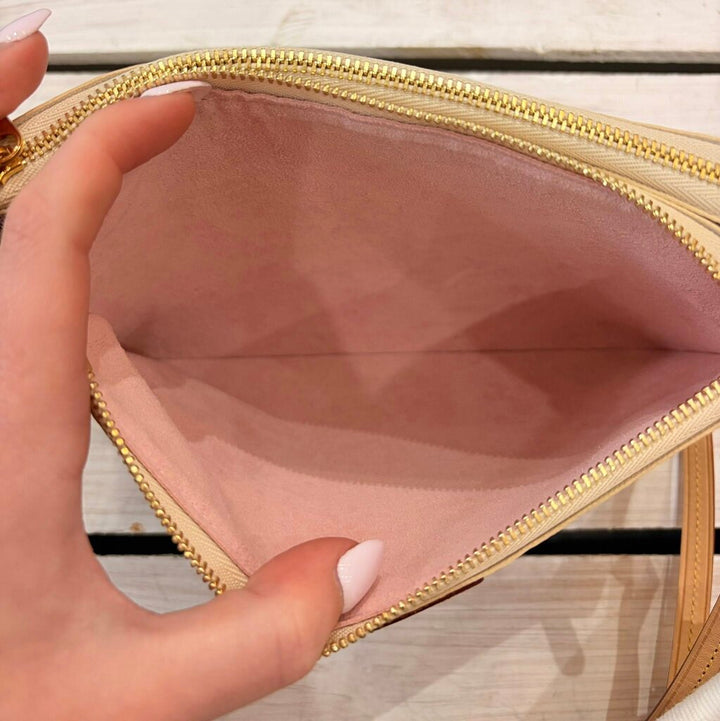 Louis Vuitton Damier Azur Double Zip Pochette