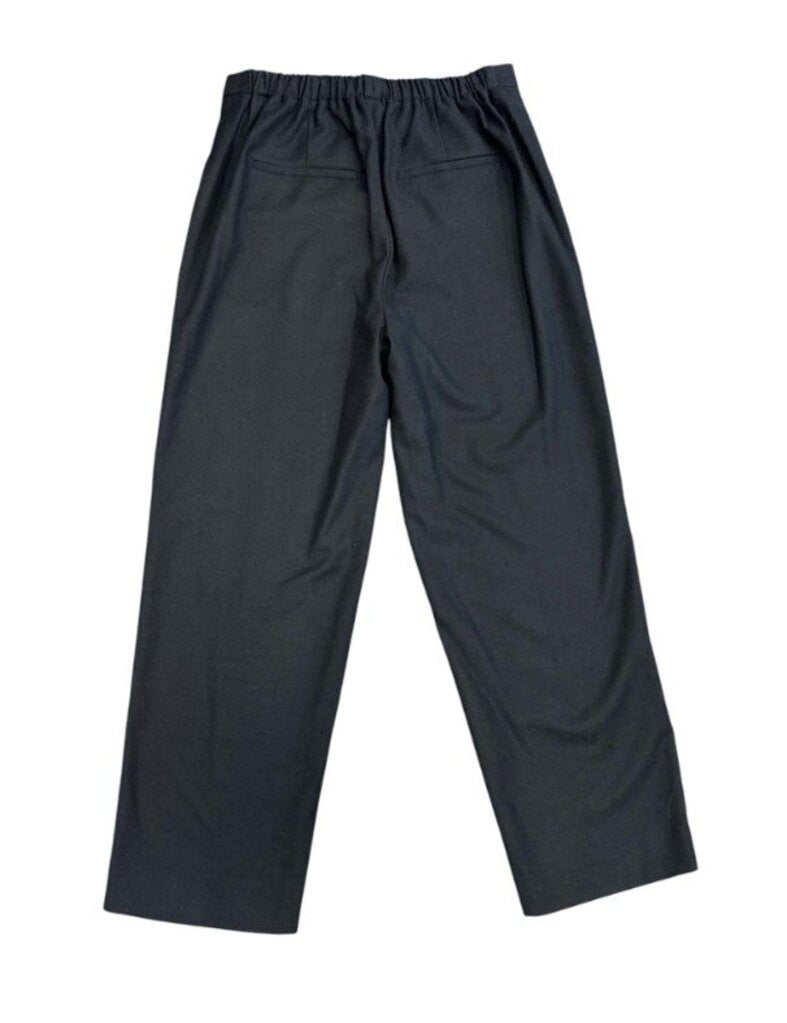 Vince Wide Leg Pintucked Pull On Trouser Pants - Size Medium
