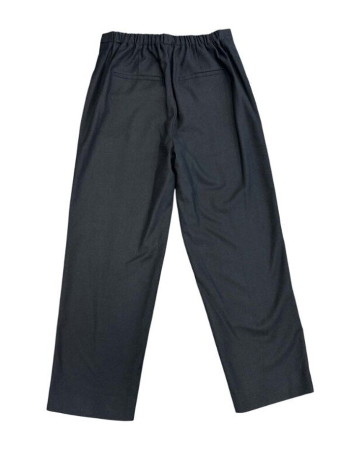 Vince Wide Leg Pintucked Pull On Trouser Pants - Size Medium