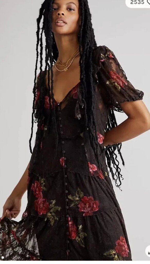 Free People NWT Hollis Maxi Dress - Size XS