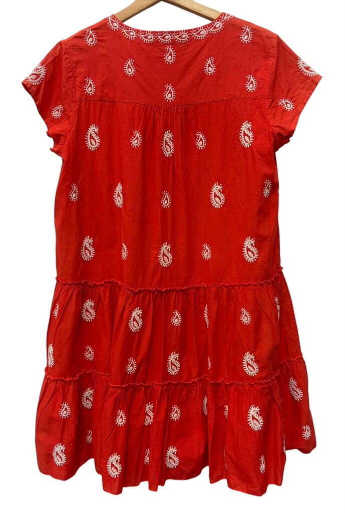 Samson Botanical Embroidered Mini Dress - Size Medium