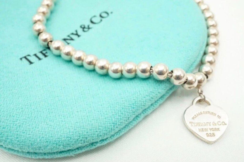 Tiffany & Co Return To Tiffany Sterling Silver Bead Bracelet