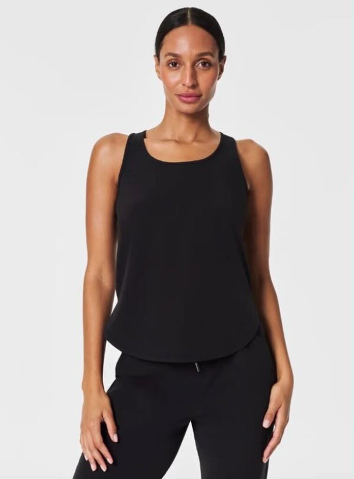 Spanx On The Move Curved Hem Tank - Size Small(Retails $78)