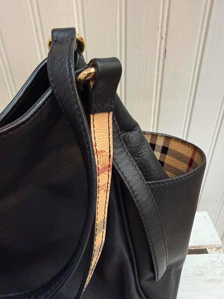 Burberry Canterbury Grained Leather Tote Bag