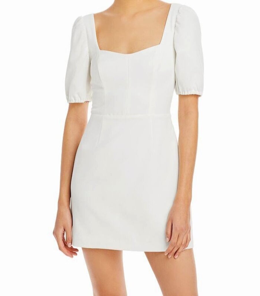 Whisper Cut Out Back Dress | French Connection | Dresses | White