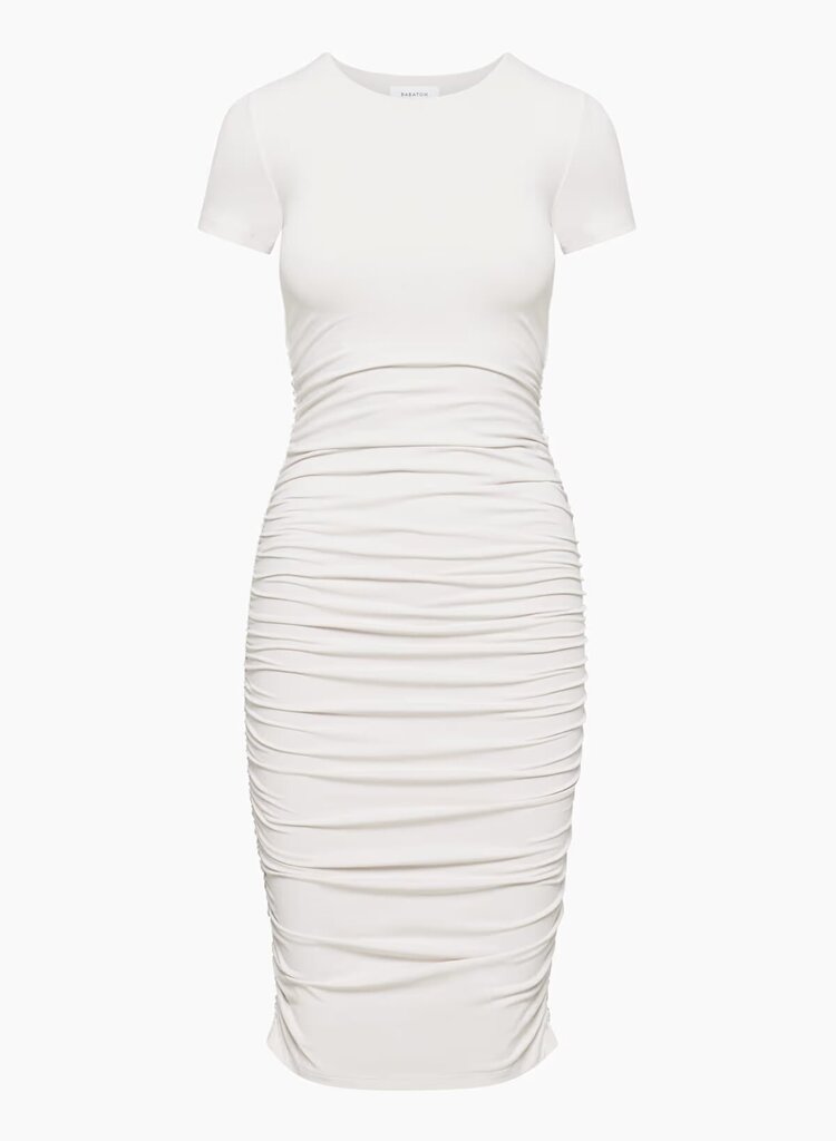 Babaton Contour Ruched Midi Dress - Size Small(Retails $98)