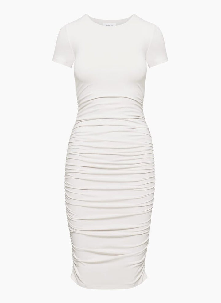 Babaton Contour Ruched Midi Dress - Size Small(Retails $98)