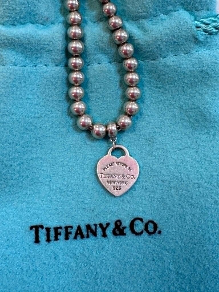 Tiffany & Co Return To Tiffany Sterling Silver Bead Bracelet