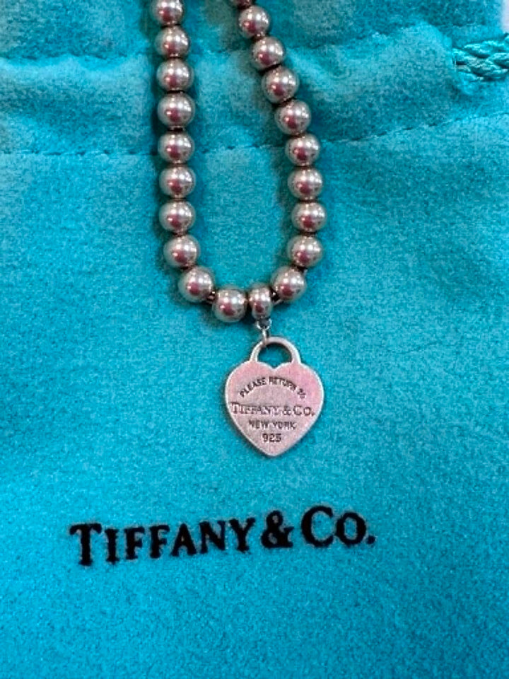 Tiffany & Co Return To Tiffany Sterling Silver Bead Bracelet