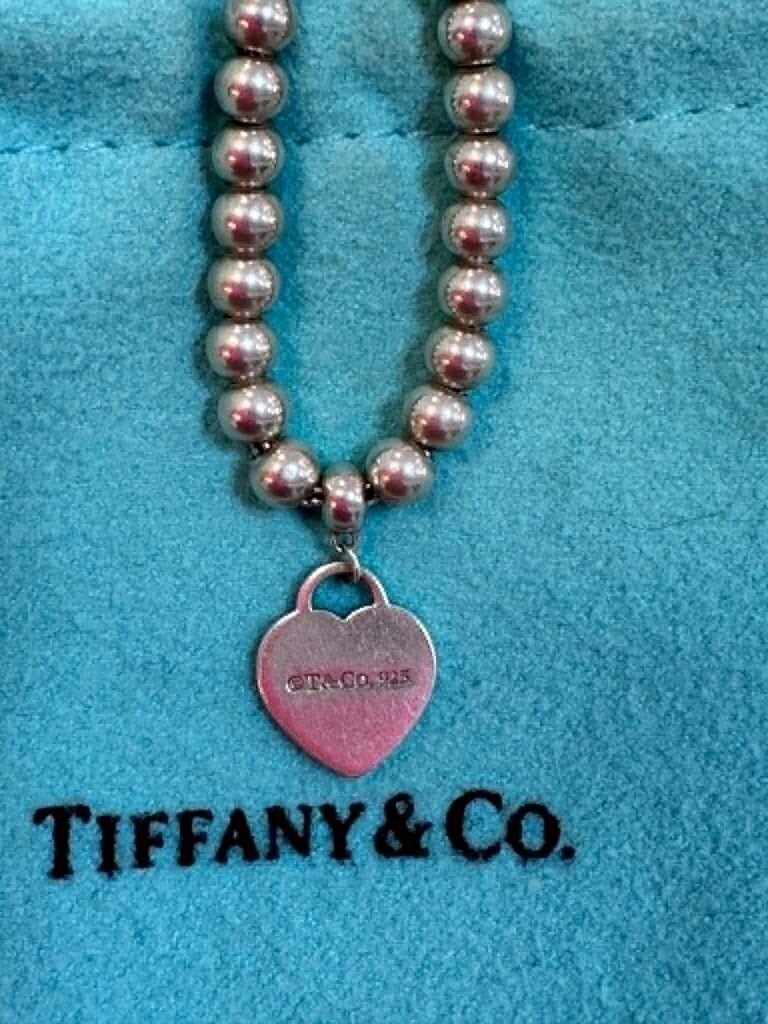 Tiffany & Co Return To Tiffany Sterling Silver Bead Bracelet