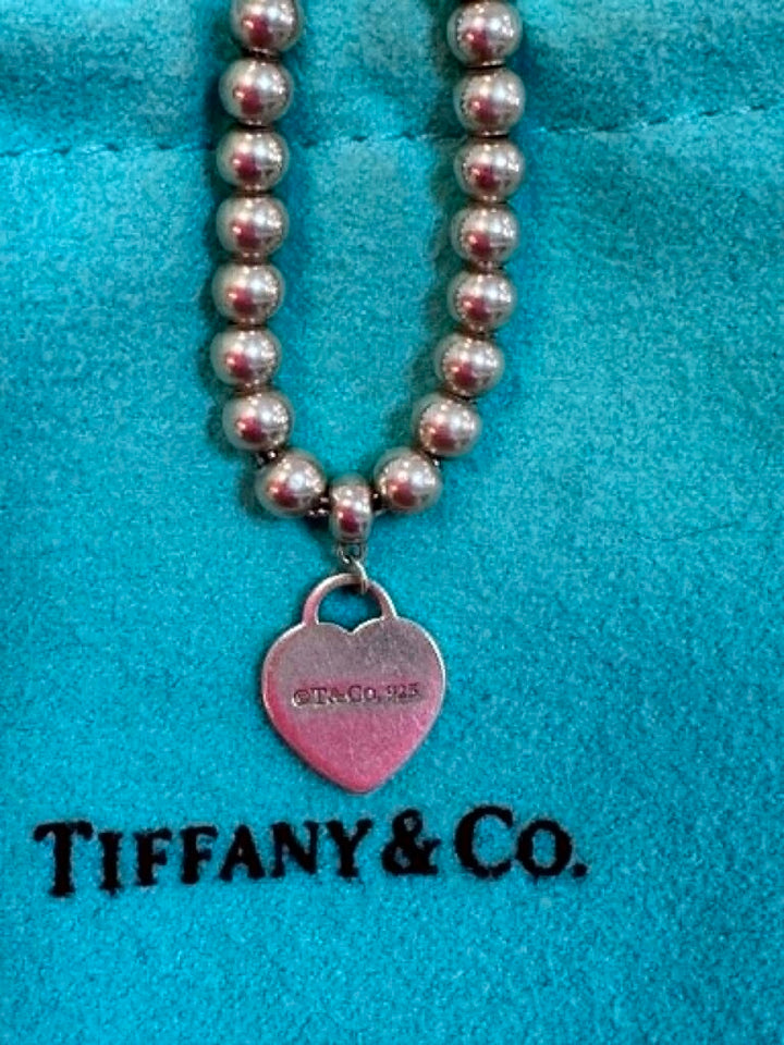 Tiffany & Co Return To Tiffany Sterling Silver Bead Bracelet