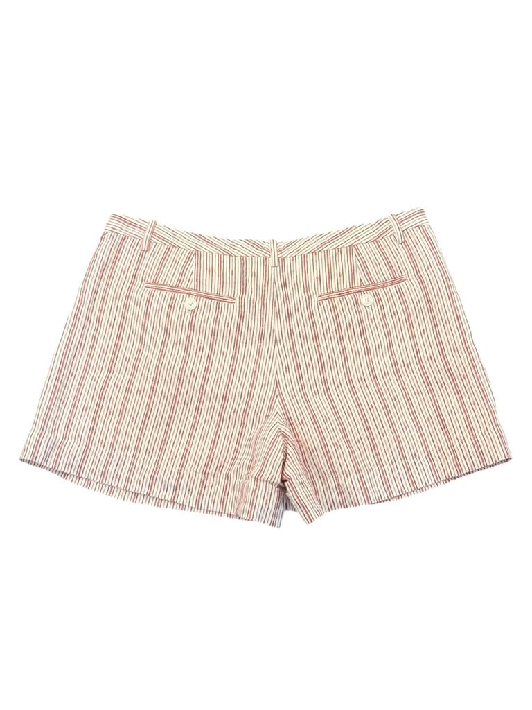 ATM NWT Striped Pleated Linen Shorts (Retails for $245) - Size 8