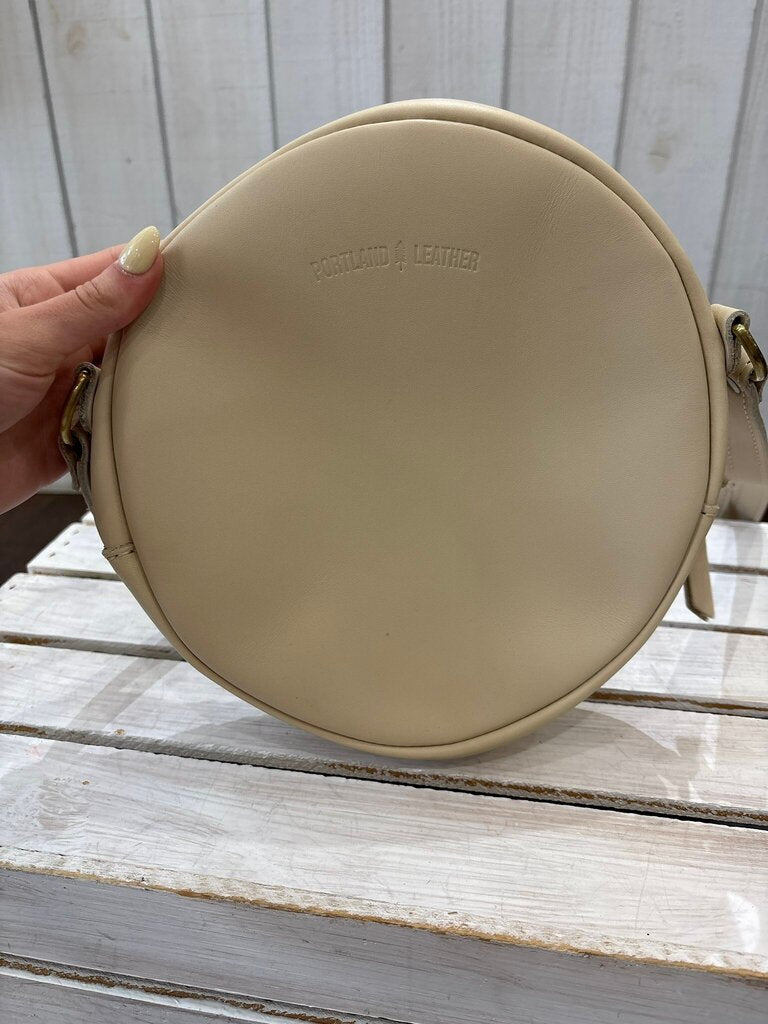Portland Leather Wildflower Circle Crossbody