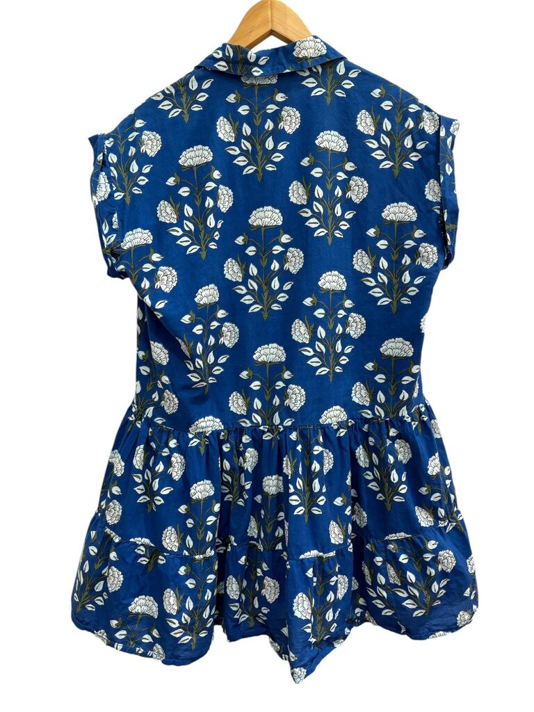 Ro's Garden Button Up Floral Mini Dress - Size Small