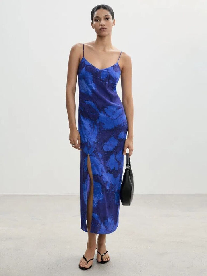 Mango Lucia Strappy Floral Dress - Size 8
