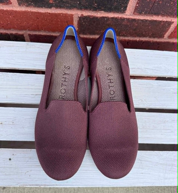 Rothy's The Loafer In Brown - Size 6