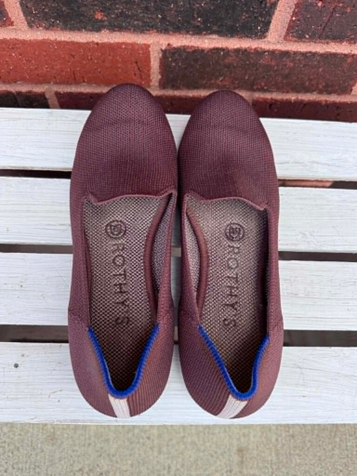 Rothy's The Loafer In Brown - Size 6