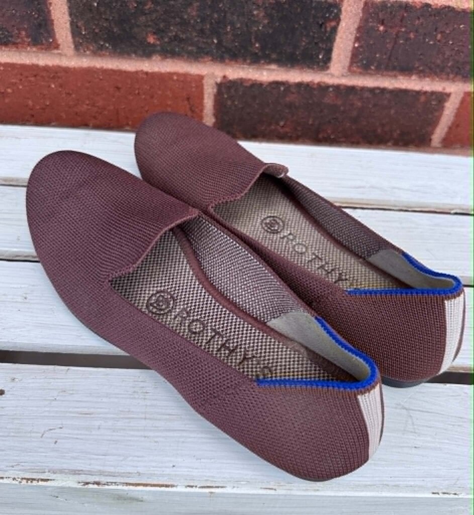 Rothy's The Loafer In Brown - Size 6