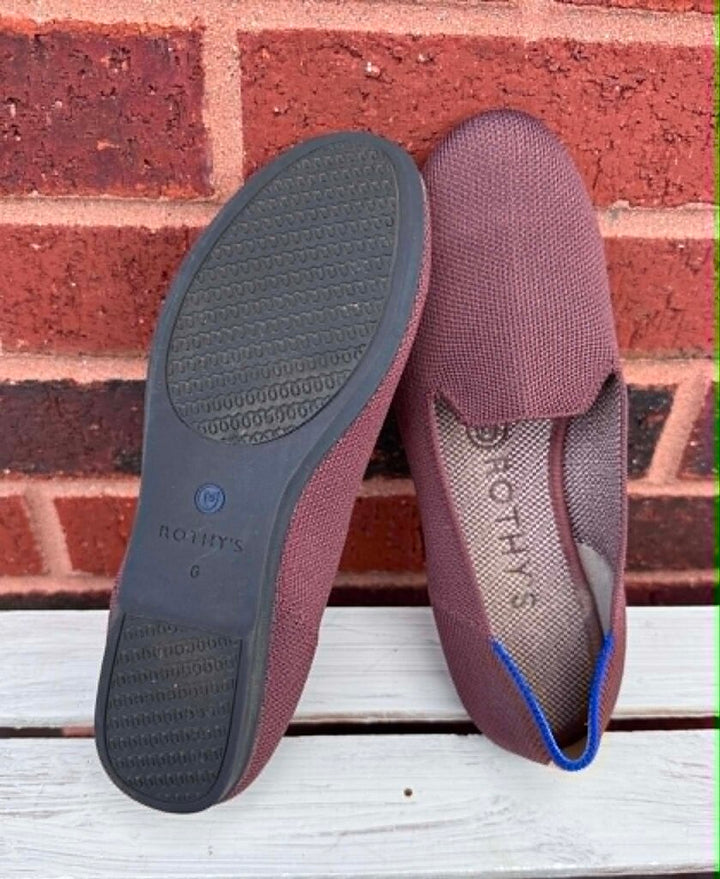 Rothy's The Loafer In Brown - Size 6