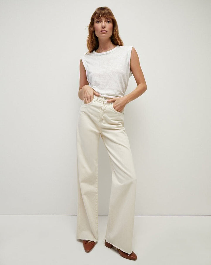 Veronica Beard Taylor Wide-Leg Jeans - Size 32 (Retails $298)