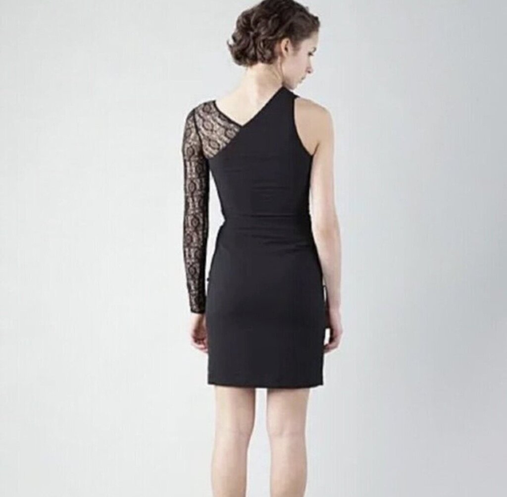 Helmut Lang Asymmetrical Mini Dress - Size 4