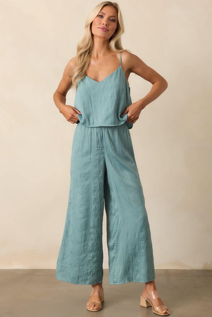 Z Supply NWT Fiore Crinkle Satin Cropped Tank Top - Size XS