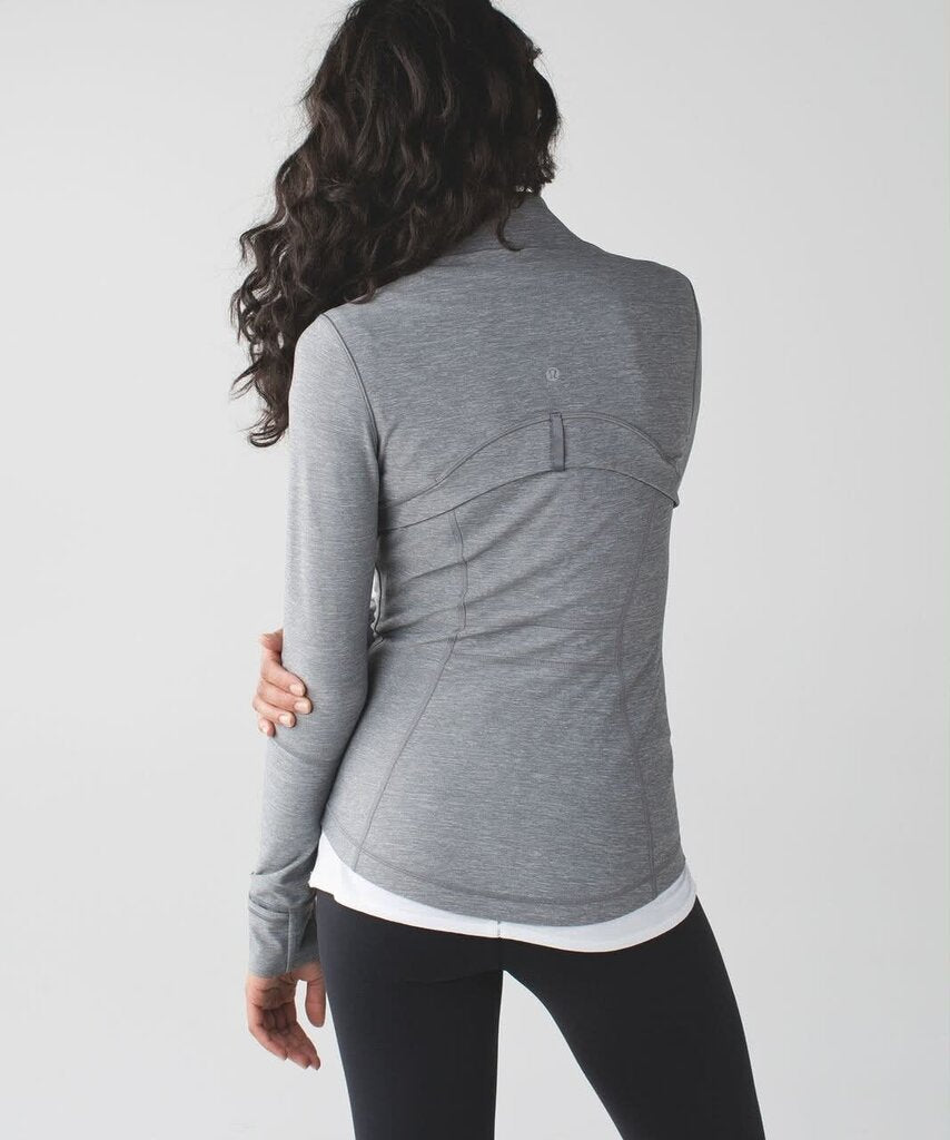 Lululemon Define Jacket Brushed Heather Slate- Size 4 (Org. Retail $118)