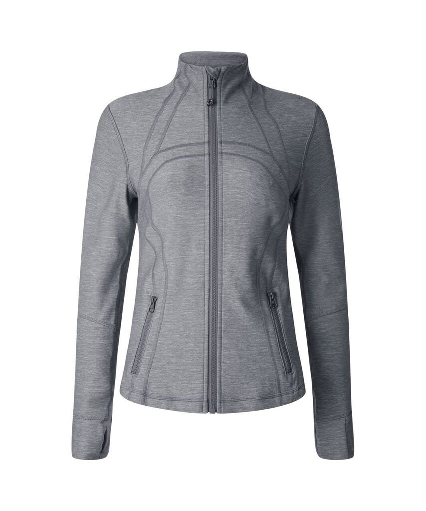 Lululemon Define Jacket Brushed Heather Slate- Size 4 (Org. Retail $118)