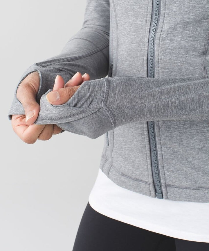 Lululemon Define Jacket Brushed Heather Slate- Size 4 (Org. Retail $118)