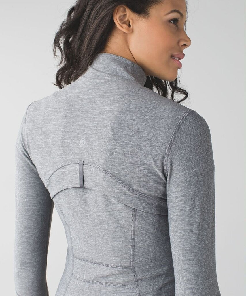 Lululemon Define Jacket Brushed Heather Slate- Size 4 (Org. Retail $118)